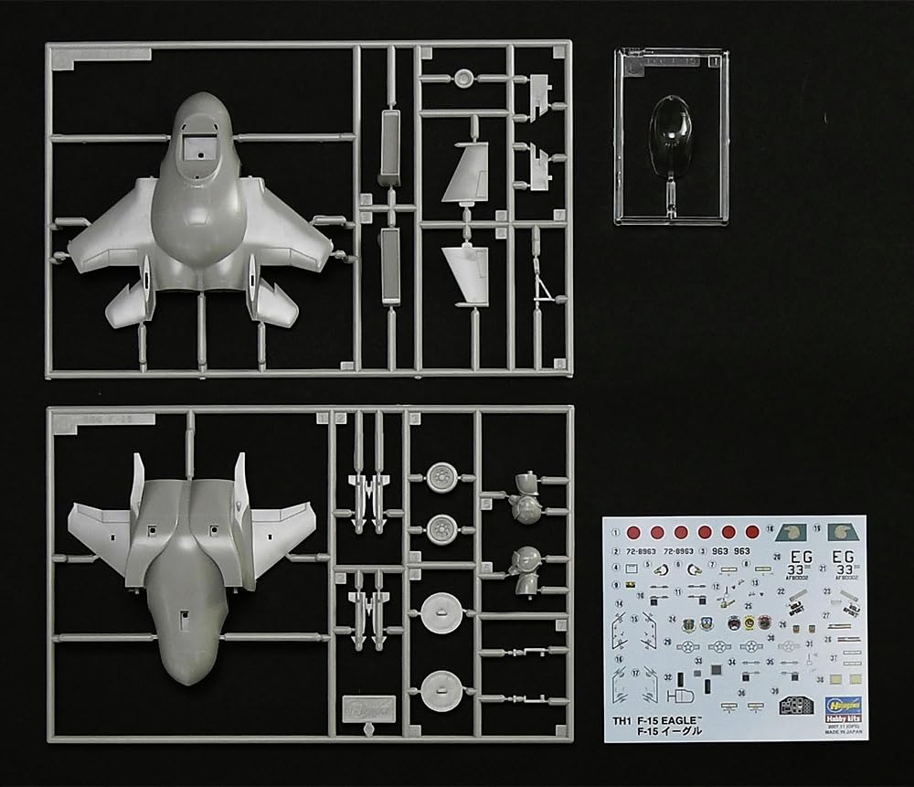 Hasegawa Egg Plane Japan Air Force Eagle Plastic Model Kit TH1 Self-Defense F-15 Non-Scale