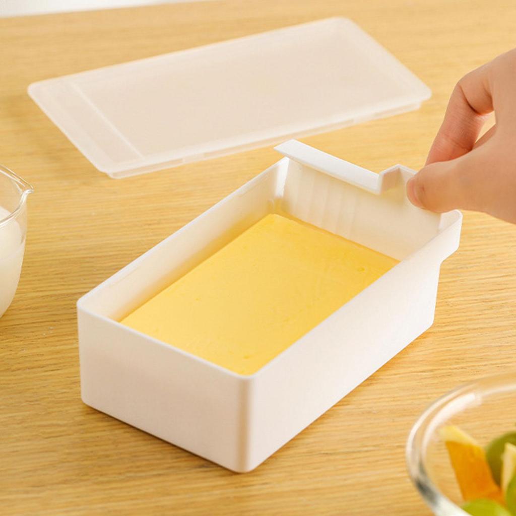 Butter Cutter Container Cheese Preservation Box Cheese Container With Cutter For Bakers Cooking Lovers Breakfast Table Baking