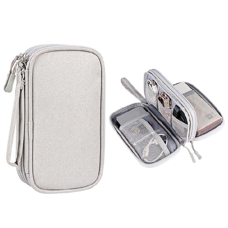 Waterproof Storage Bag Double Layer  for Data Cable/ Power Bank/Headphone