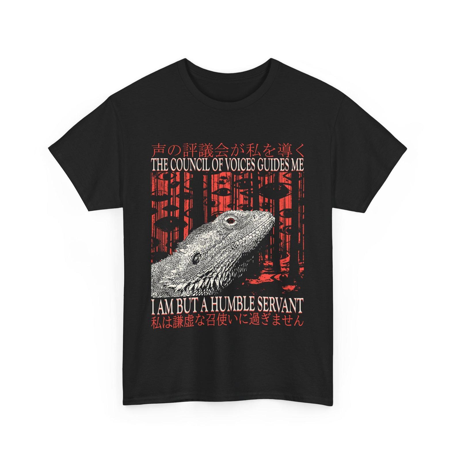 The Council of Voices Guides Me Bearded Dragon T-Shirt M
