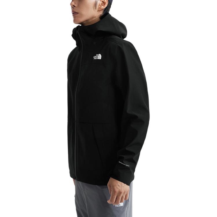 THE NORTH FACE Dryzzle FW24 Waterproof, Windproof, And Breathable Windbreaker Jacket Men's Cosmic Black NF0A8AP0-JK3