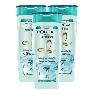 L'Oréal Hyaluronic Acid Hydrating Shampoo Set (3 X 400ml)