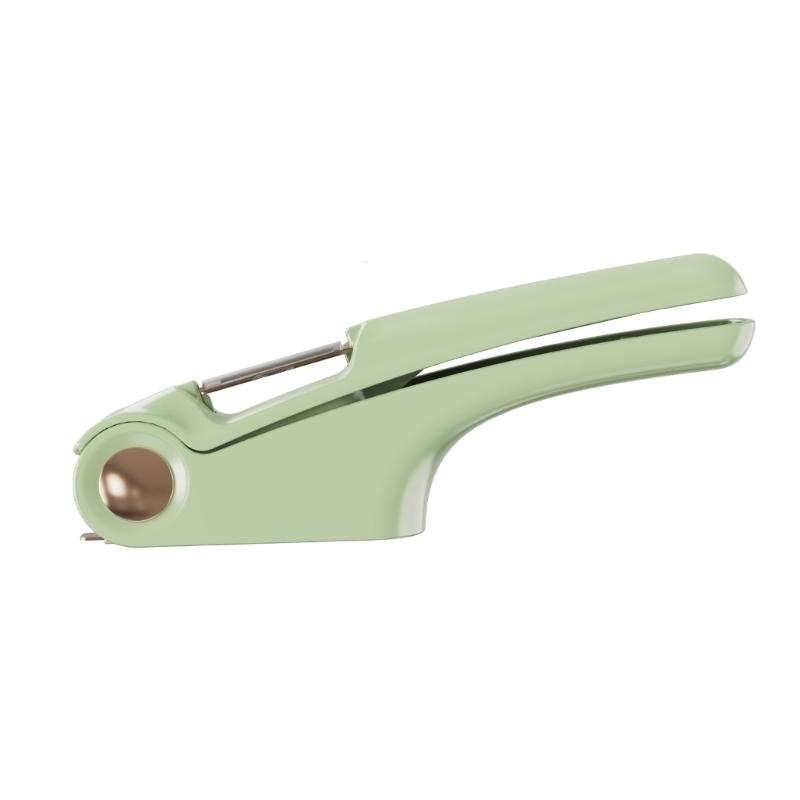 

Garlic Press for Home Cooking Ergonomic Garlic Grinding Tool Multifunctional Kitchen Accessories for Everyday Use 1 зелёный