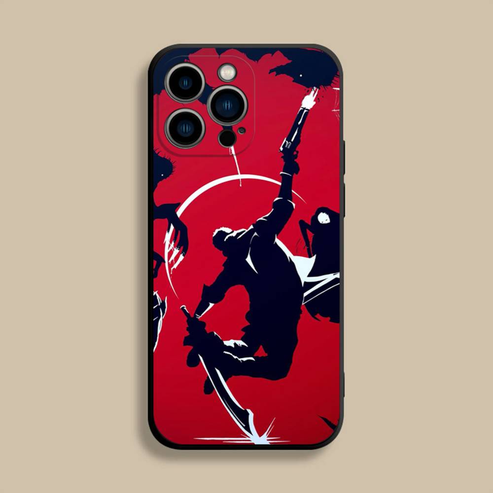 D-Devil M-May C-Cry Phone Case For iPhone 17,16,15,14,13,12,Pro,Max,Plus,E,SE4,Air,Mini Black Soft Cover