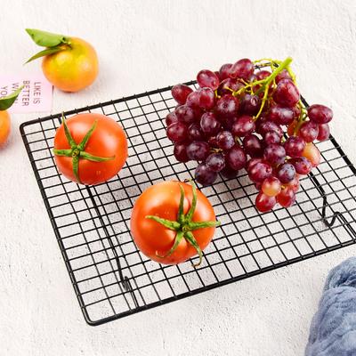 1pc-High Carbon Steel Nonstick Cake Cooling Rack Cooling Grid Tray Biscuit Cookie Biscuits Bread Muffins Cake Cooler Rack Stand