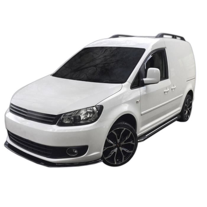 Déflecteurs d'air - SCOUTT - Volkswagen Caddy 2003-2020 - Fumé - Acrylique renforcé - Installation facile