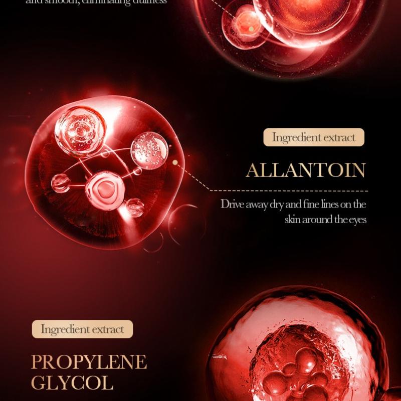 Red Pomegranate Eye Mask SADOER Moisturizes the eye area to improve dark circles and eye lines