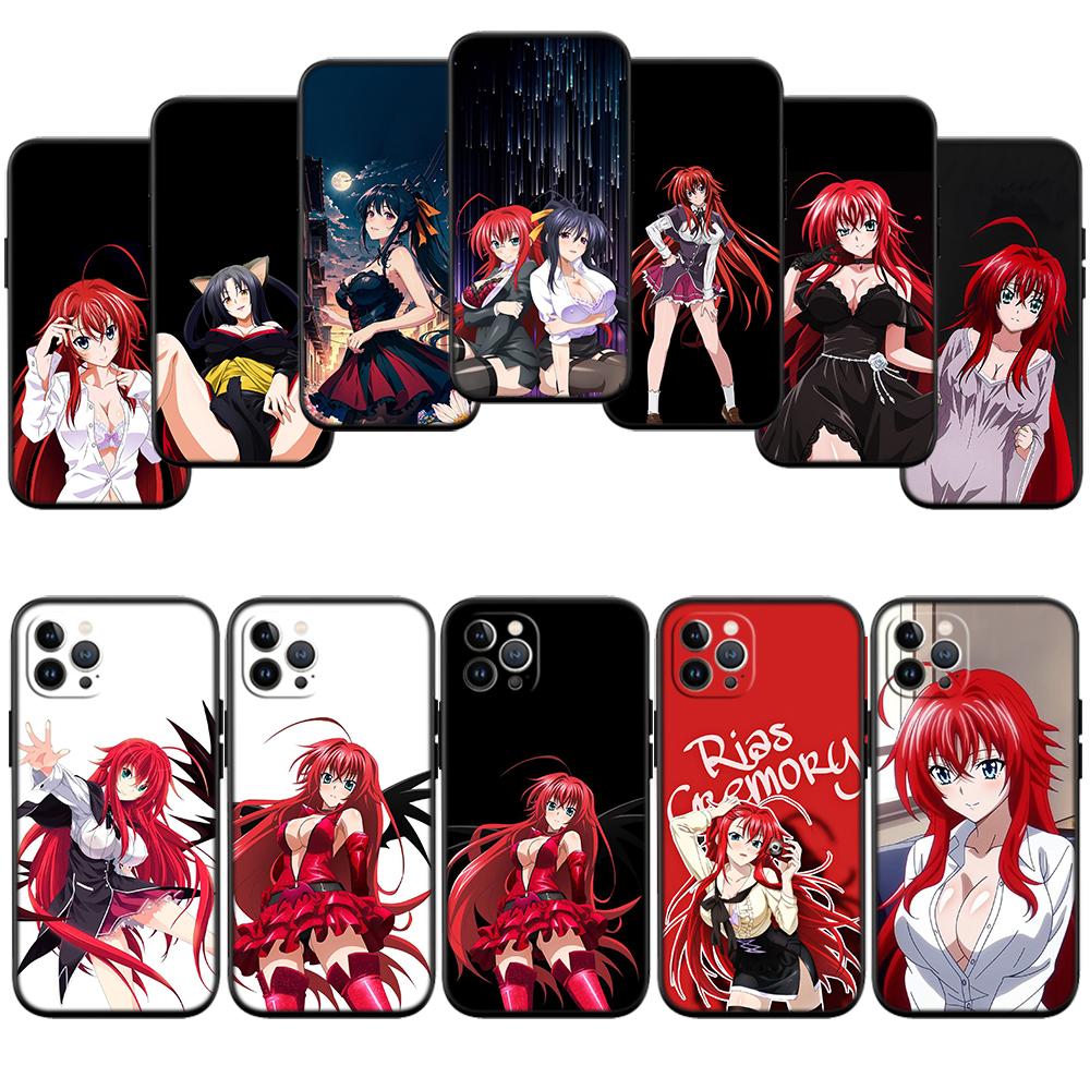 BH37 Rias Gremory Phone Case for Samsung Galaxy S20 S21 S22 Ultra FE + Plus A21S A22 A24 A25 A26 A30 A30S A31