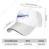 Sperm Whale Baseball Cap Beach Bag Uv Protection Solar Hat Girl Men's