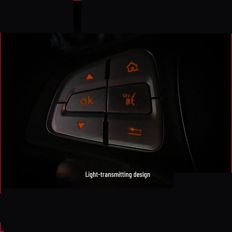 Steering Wheel Button Stickers for Mercedes C200 E260L GLC300 GLA CLA GLK