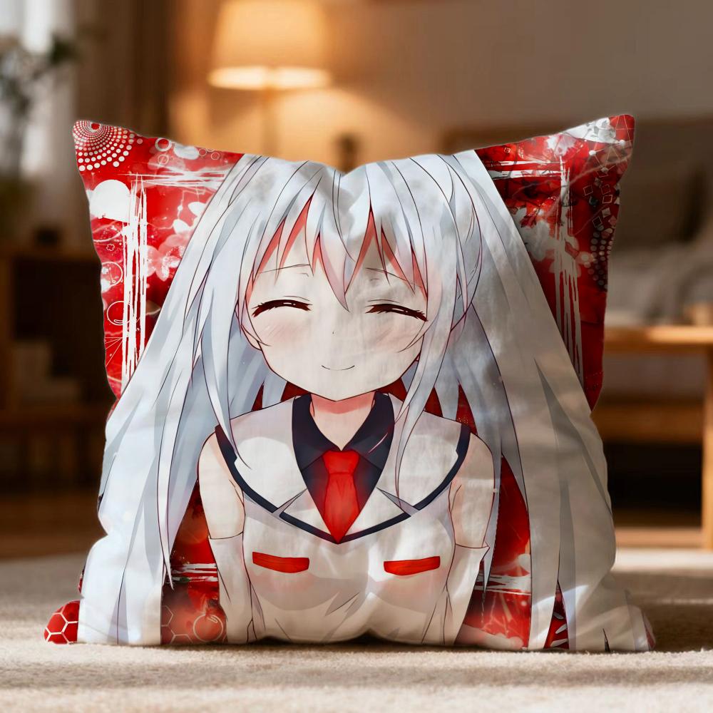 Hot PPlastic Memoriesew Cushion Cover Soft Washable Pillow Case Multi-Scene for Couch Bed Travel Office Use