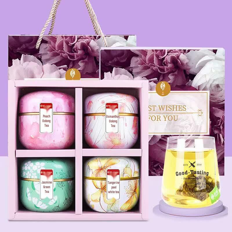 Bai Sanchun Assorted Flower Fruit Tea Cold Brew Gift Box
