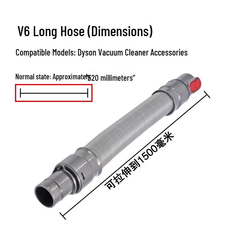 Dyson V7/V8/V10/V11 Pet Hair Suction Brush - Vacuum Cleaner Attachment for Dogs and Cats