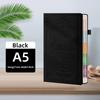 12 Months A5 Agenda Planning Notebook Textured PU To-do List Notebook  Office Supplies