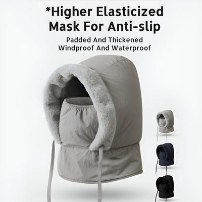 Cycling Waterproof Windproof Warm Mask Hat Scarf All-in-one Women's Winter Helmet Liner Hat Men's Sk