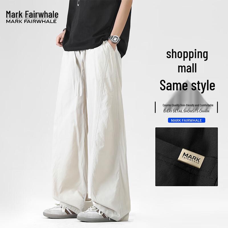 

Mark Fairwhale Men s Loose Straight Casual Pants L