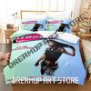 3D Print Hip Hop Natalie jane Bedding Set Single Twin Full Queen King Size Bed Set Adult Bedroom Duvetcover Set Personality Bed