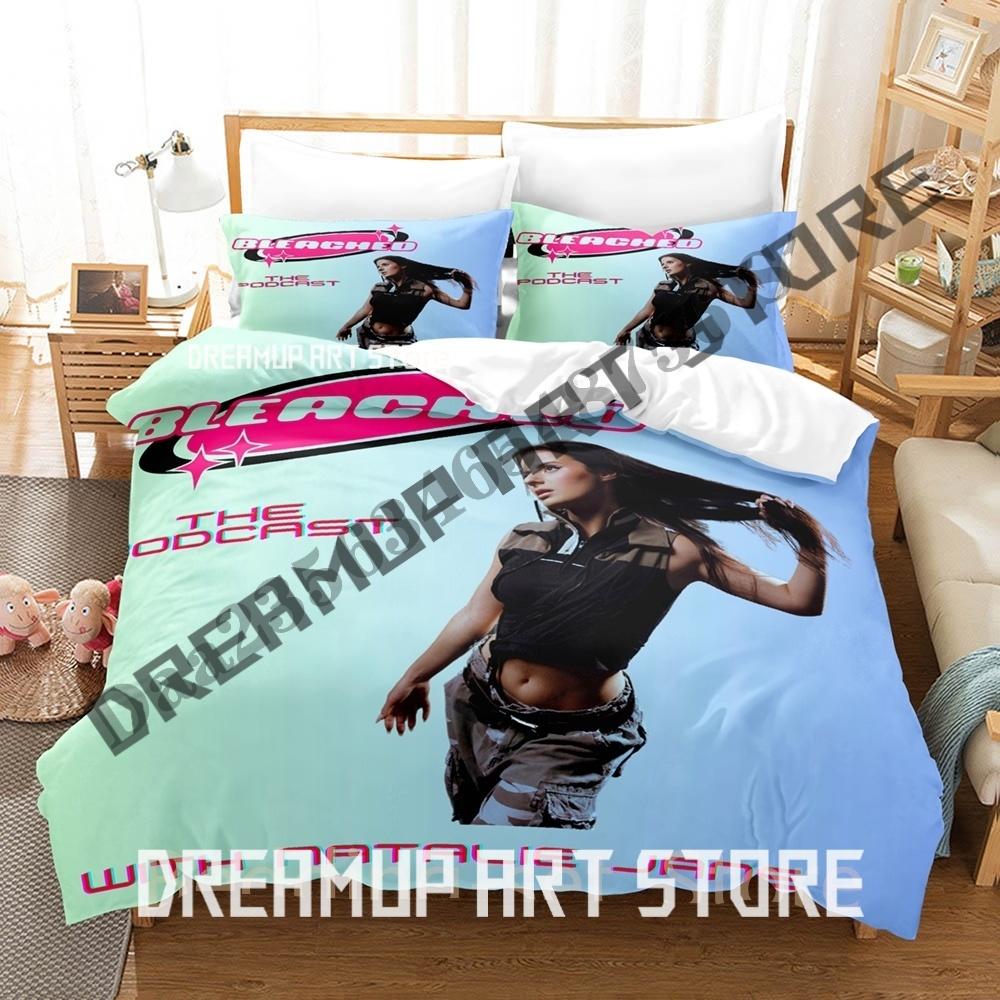 3D Print Hip Hop Natalie jane Bedding Set Single Twin Full Queen King Size Bed Set Adult Bedroom Duvetcover Set Personality Bed