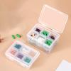 Portable Medicine Storage Box, Plastic Desktop Medicine Storage Box With Lid, Mini Household Medicine Box