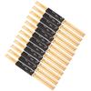 12 Pairs of 5A Wood Tip Maple Drumsticks for Practice and Performance, Perfect for Snare Drums and Snare Practice