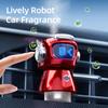 For Volvo Car Air Outlet Robot Perfume Ornament Fragrance Water Diffuser For Volvo Xc60 Xc90 V40 V60 S60 V50 V90 S80 C40 XC40 V7 RU8