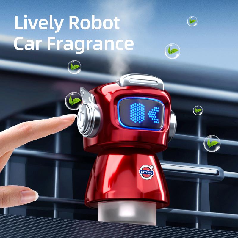 For Volvo Car Air Outlet Robot Perfume Ornament Fragrance Water Diffuser For Volvo Xc60 Xc90 V40 V60 S60 V50 V90 S80 C40 XC40 V7 RU8