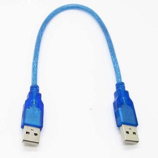 

Кабель-адаптер USB 2.0 типа A «папа-папа» длиной 30 см, удлинительный кабель для передачи данных
