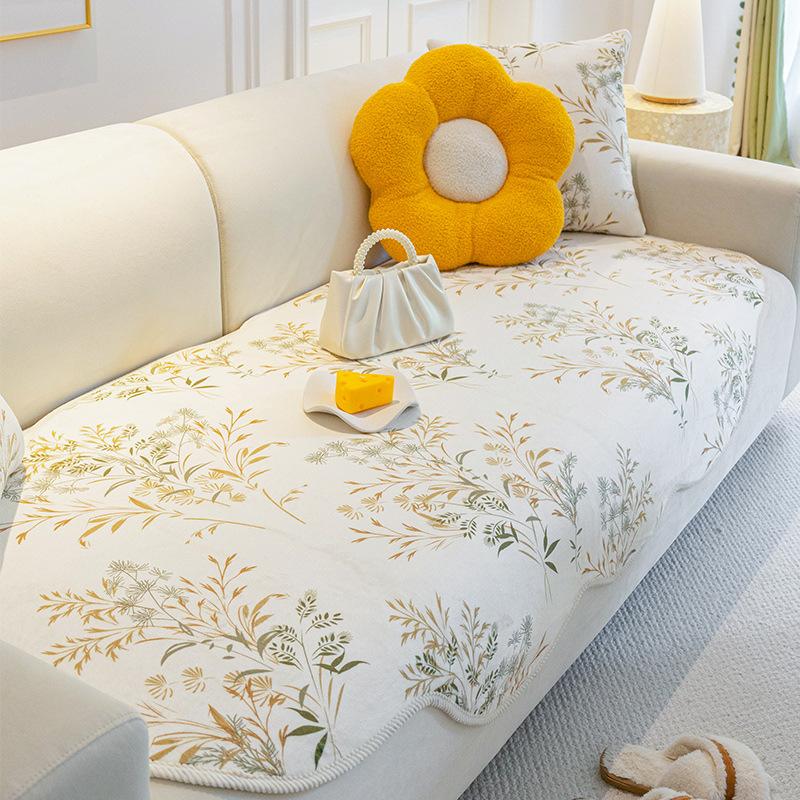 

Диванная подушка специальной формы, зимняя плюшевая подушка в стиле Ins, милый стиль, кожаный чехол для дивана специальной формы, тканевый чехол 70*70cm