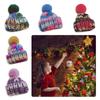 Yarn Wine Bottle Hat Christmas Tree Ornaments Knitted Finger Hat New Doll Hats  DIY Sewing Crafts