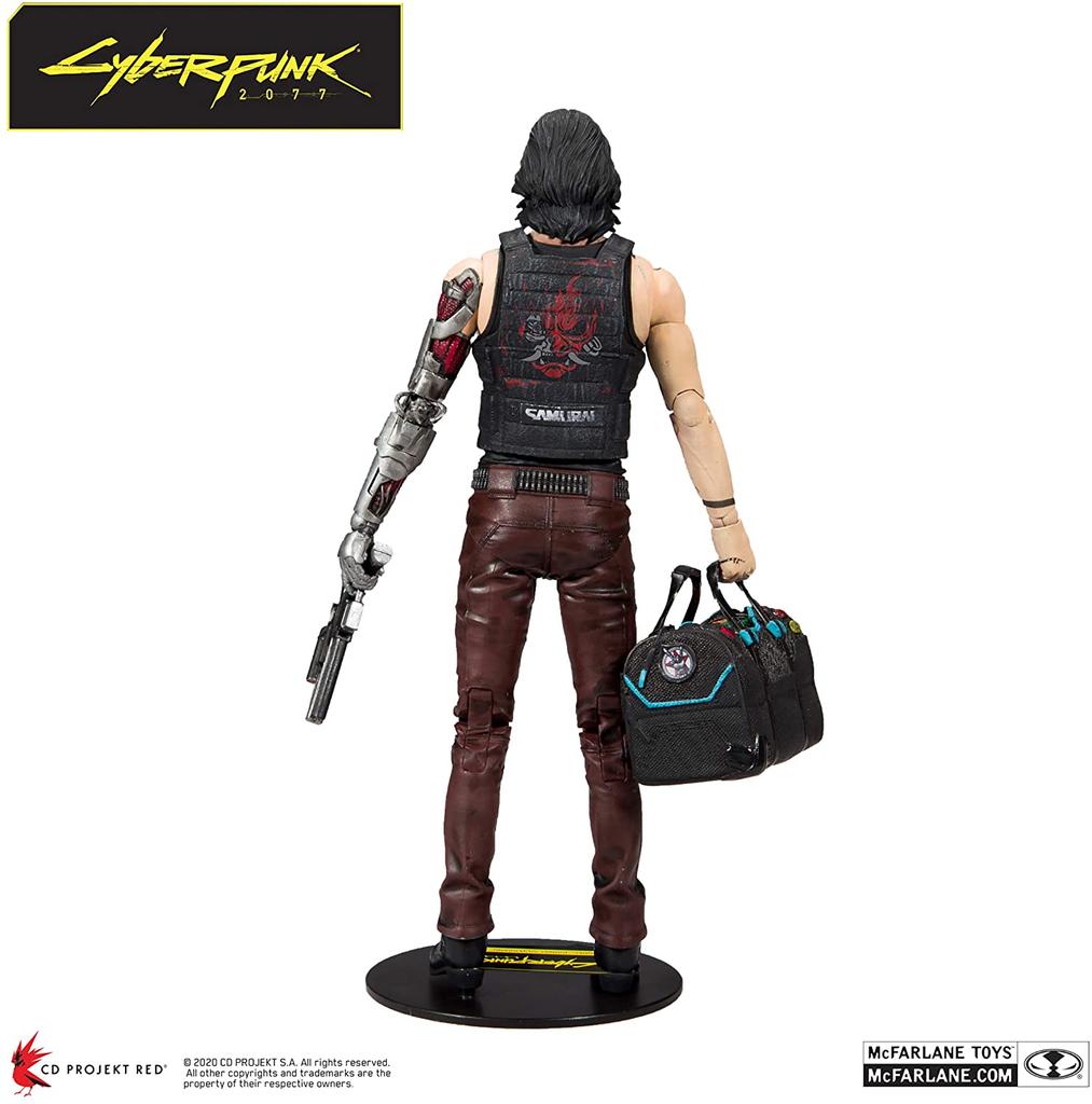 Johnny Silverhand Çantalı Cyberpunk 2077 McFarlane 7 inç Aksiyon