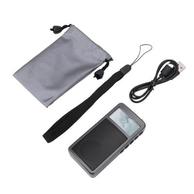 Radio Bluetooth portable multifonctionnelle Radio FM portable Radio de poche pour marche intérieure extérieure