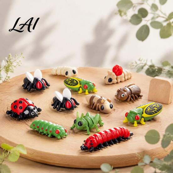 3D Printed Movable Joint Figures 2026 Christmas Advent Calendar 24 Days Insect Fidget Toy Countdown Flexible Limb Play Sets Pcs Mini Articulated