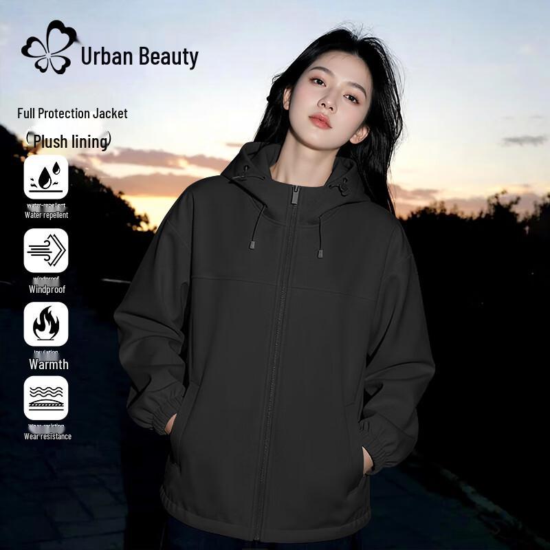 Women s Thermal Hooded Outdoor Winter Jacket M
