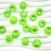 Acrylic Macaron Large Hole Round Beads for DIY Children's Bracelets and Jewelry Making