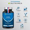 Gaba 750 mg/j - calme - favorise le sommeil - complément alimentaire - 60 gélules végétales- fabrication française - nutrimea