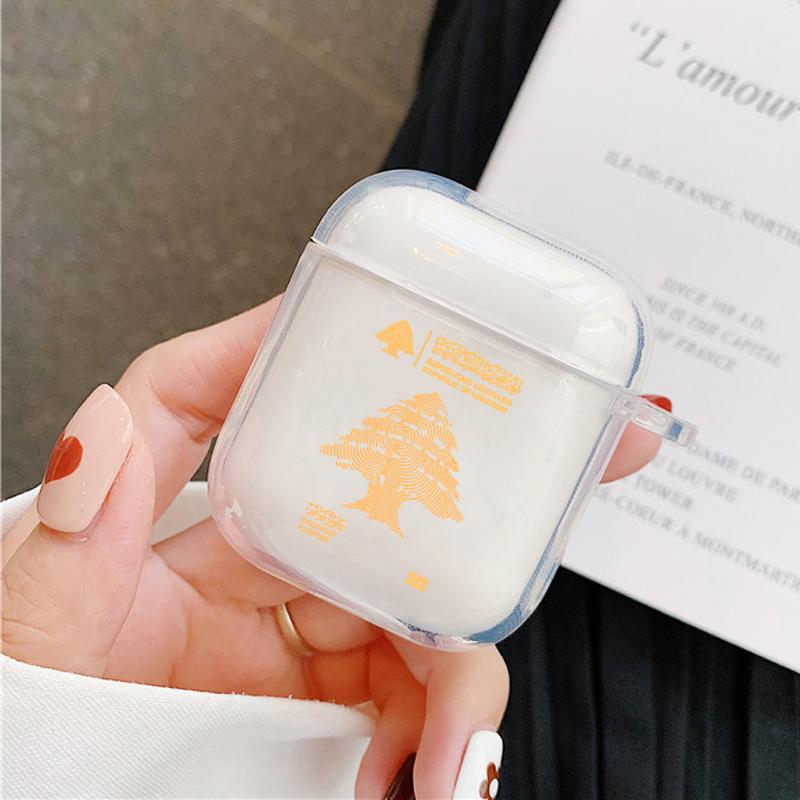 

Lebanon Passport Earphone Case for Airpods 4th 3rd 2 Pro 3 Shockproof Cover for Airpod 2 3 1 Protective Accessorie Soft Shell Airpods 3rd