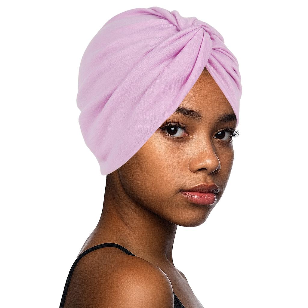 Forehead Cross Women Hijab Cap Elastic Fabric Muslim Instant Turban Bonnet