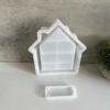 Decorative House Shape Silicone Molds Resin Crafting Tool Silicone Ornament Moulds Silicone Texture Perfect for Crafting