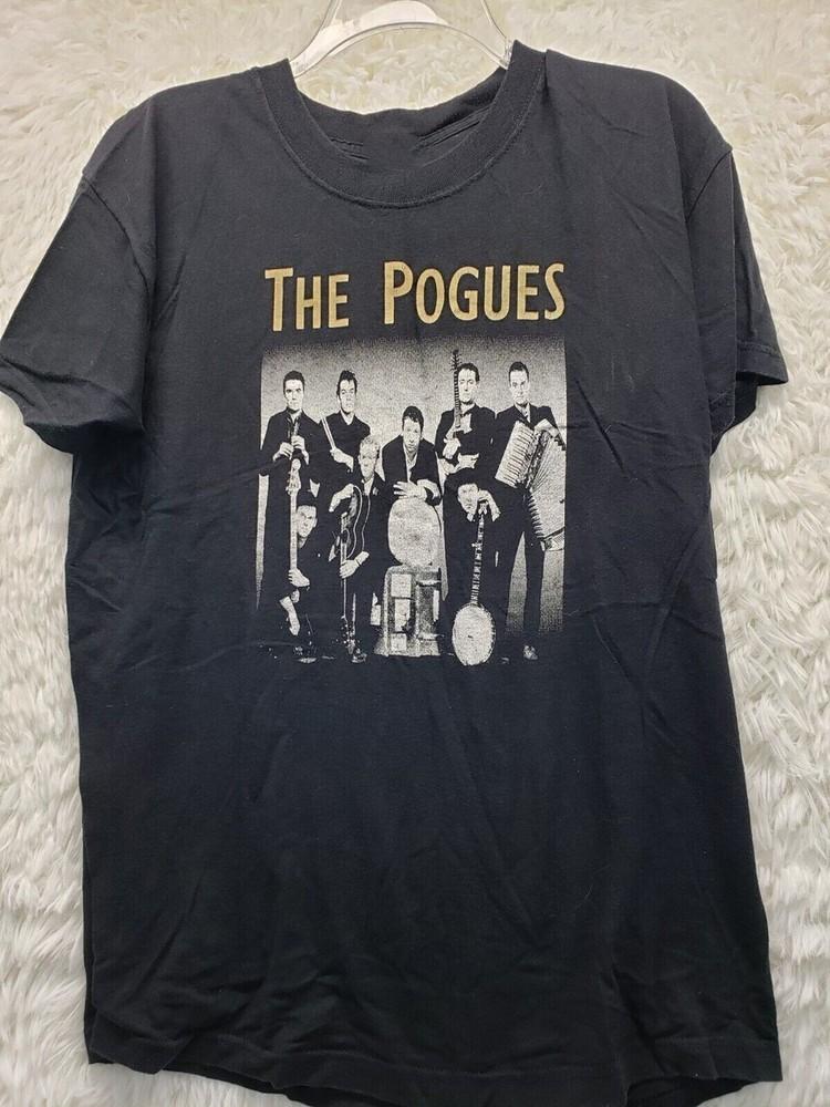 Rare The Pogues Band members Shirt Unisex Concert All Sizes B171 Unisex T-Shirt S