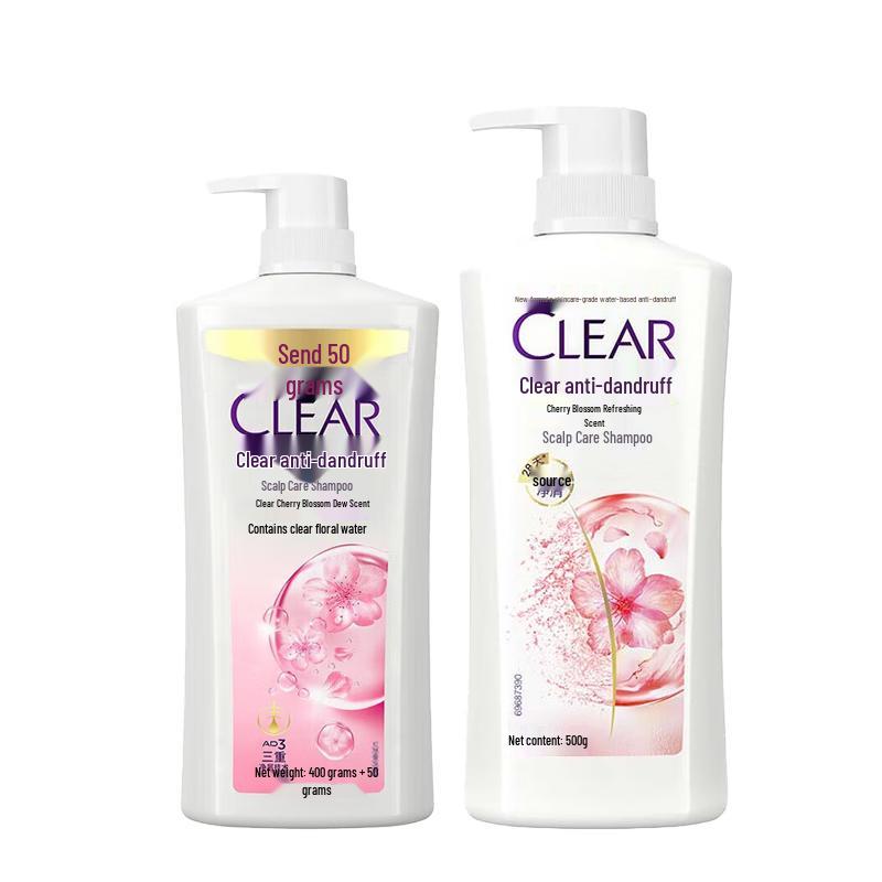 Clear Anti-Dandruff Cherry Blossom Shampoo Duo