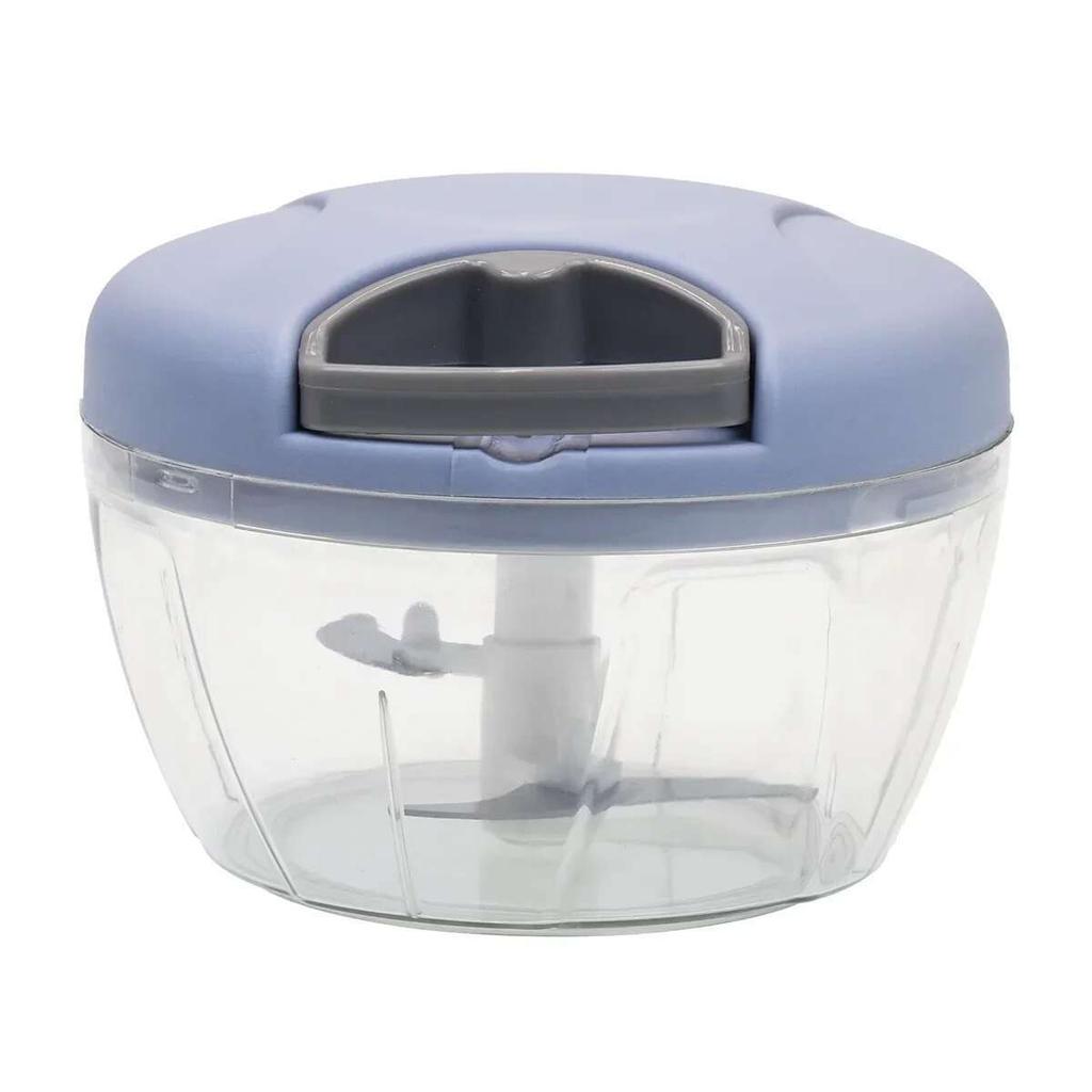 Manuelle Presse, Manueller Seil-Lebensmittelprozessor, Handhacker, Zieher, Knoblauchpüree-Mixer, Küchenwerkzeug, 500 ml, 900 ml