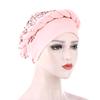 Women Muslim Stretch Turban Hat Chemo Cap Hair Loss Head Scarf Wrap Cap