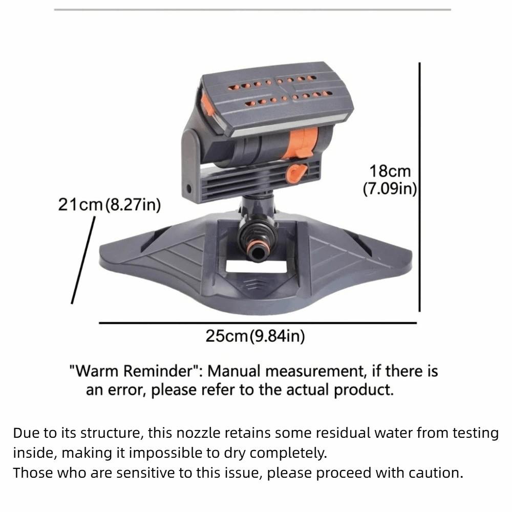 Automatic Swing Garden Sprinkler 16 Holes Watering System Oscillating Sprinkler Park Irrigation