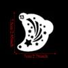 Assorted Designs Body Art Stencils Hollowed Design DIY Makeup Tools  DIY Makeup