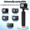 Floaty Waterproof Hand Grip Monopod For GoPro Hero13 12 11 10 9 8 7, Insta360, DJI OSMO Action SJCAM AKASO Camera Accessory