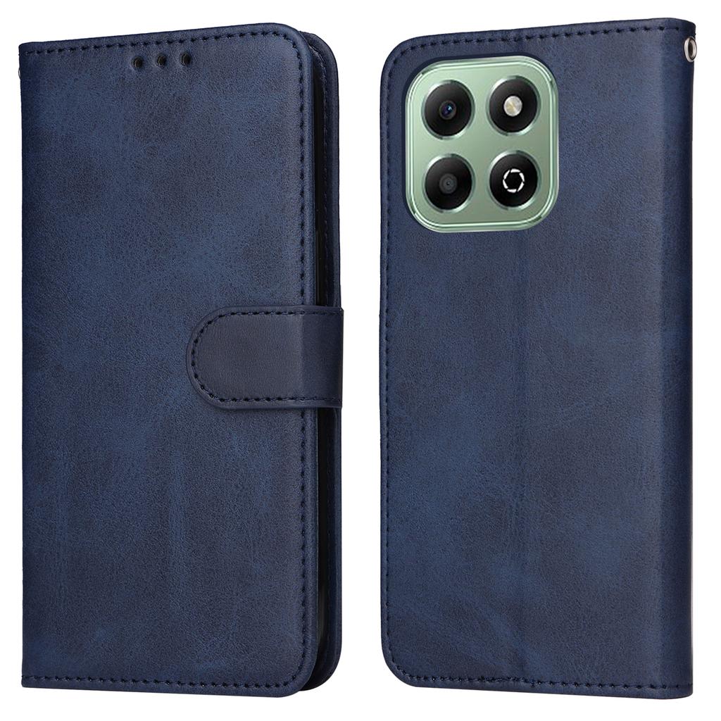 For Honor X6b 4G Case PU Leather Phone Cover with Cash/Card Slots