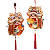 1 Pair 3D Fu Character Door Pendant Traditional 2025 New Year Sticker  Home Living Room Decor