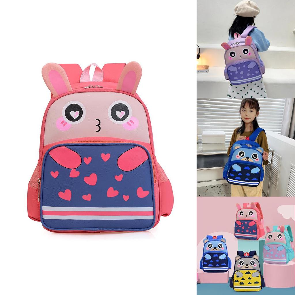 Duży Pojemny Uroczy Plecak Dziecięcy Z Nadrukiem Zwierzątek Kreskówkowych Idealny Do Szkoły