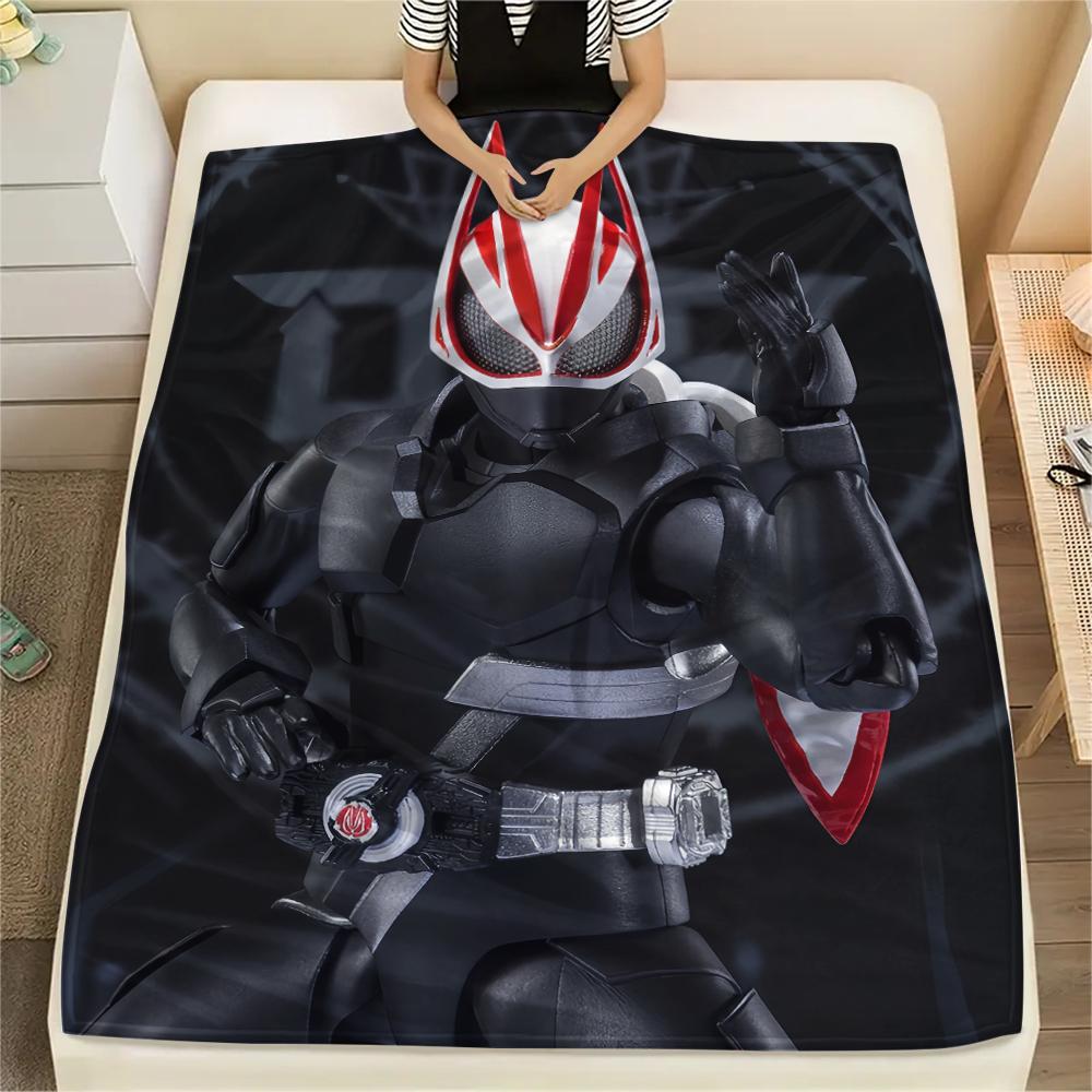 

Kamen Rider mecha style graphic Blanket, Warm Throw for Sofa Bed, Great Gift for Mecha Fans.chl 75x90cm