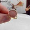 Latest Classic Vintage Big Water Drop Retro Latest Cloud Women Shiny Shape Metalized Ringsopen Rings Girl Finger Finger Ring Celebration Gathering
